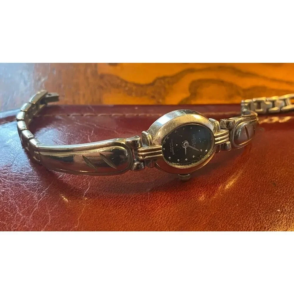 VTG Women's LA Express Watch, Silver Tone Bracelet Band